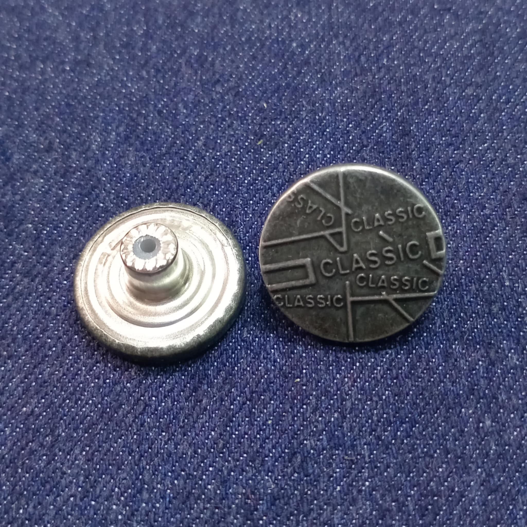 DAG6-120-20MM BOTON INOXIDABLE