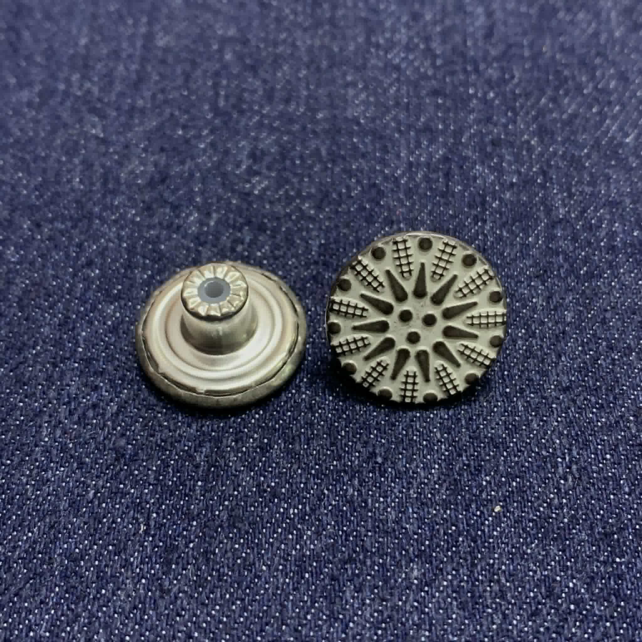 DAG2-195-17MM BOTON INOXIDABLE