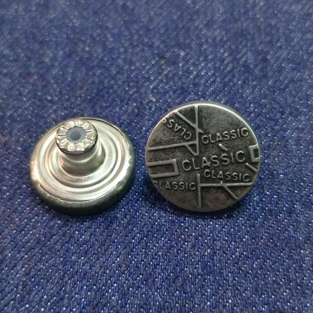 DAG6-119-17MM BOTON INOXIDABLE