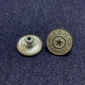 DAG6-134-17MM BOTON INOXIDABLE