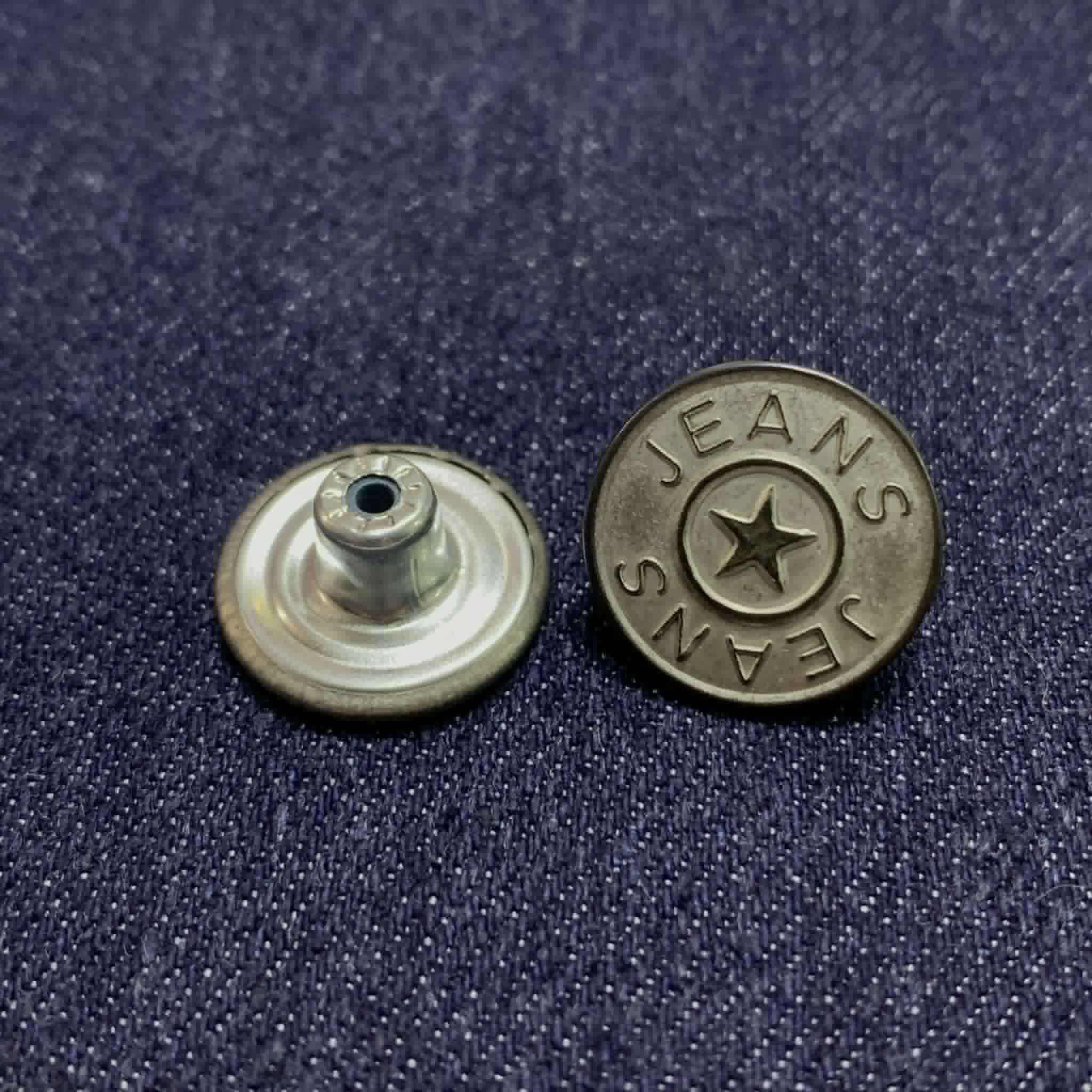 DAG6-134-17MM BOTON INOXIDABLE