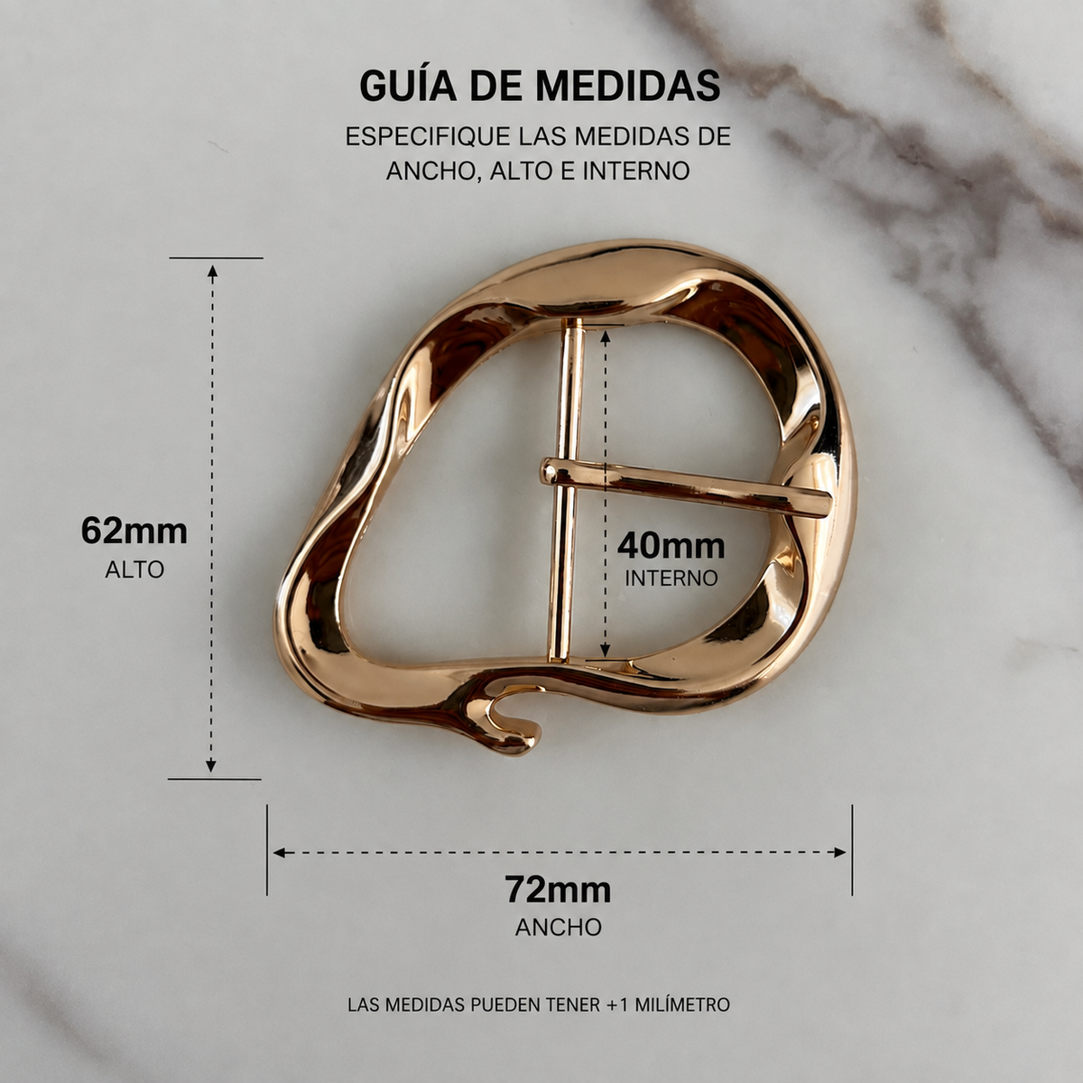 H10017 HEBILLA DECORATIVA