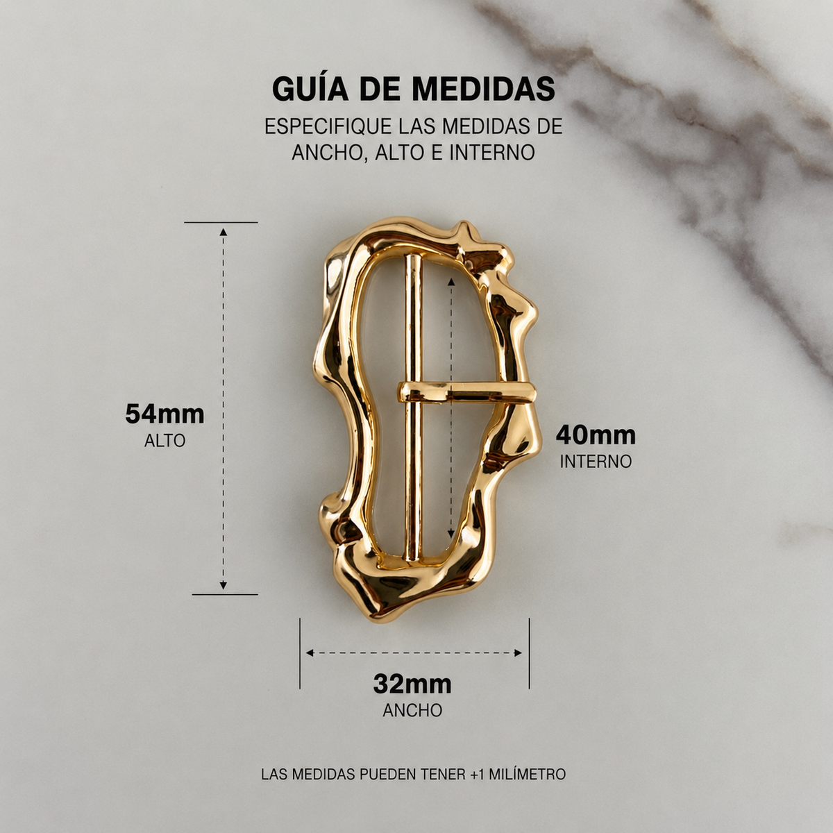 H10063 HEBILLA DECORATIVA