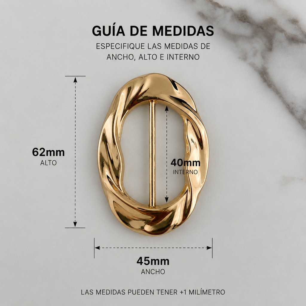 H10073 HEBILLA DECORATIVA