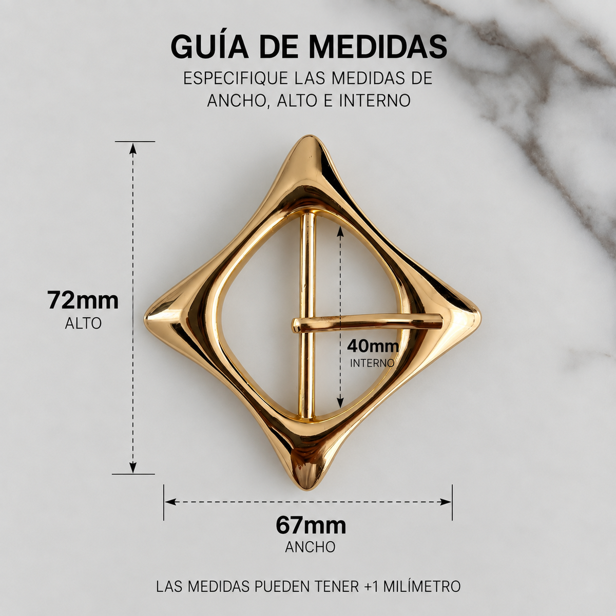 H10006 HEBILLA DECORATIVA