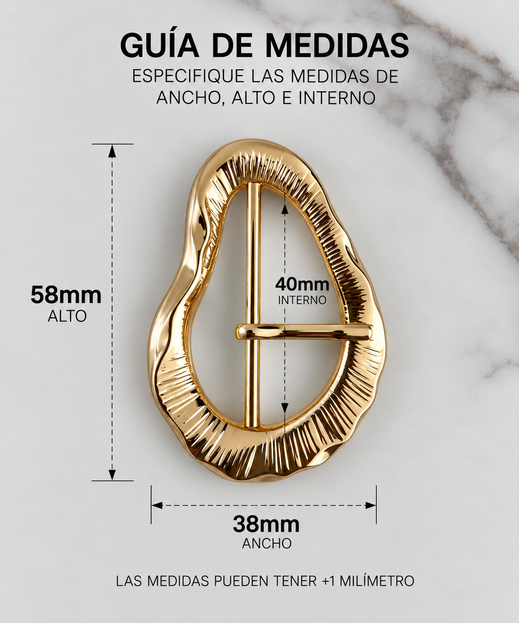 H10058 HEBILLA DECORATIVA
