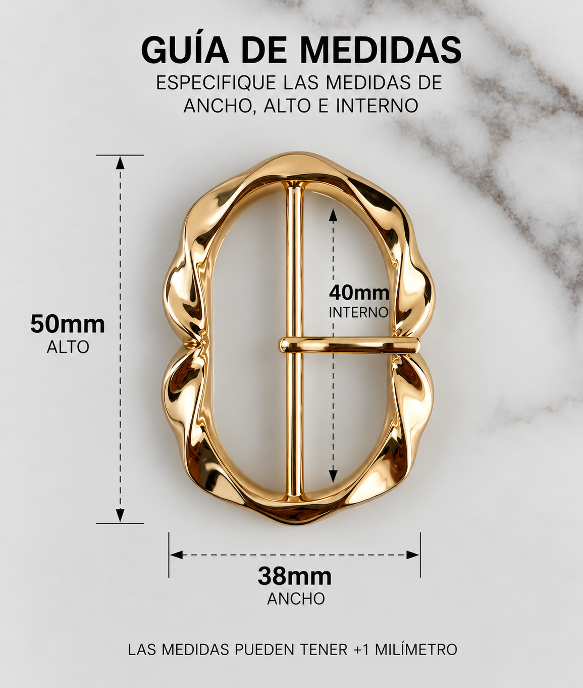 H10083 HEBILLA DECORATIVA