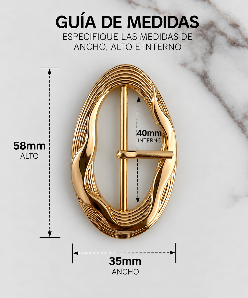 H10050 HEBILLA DECORATIVA