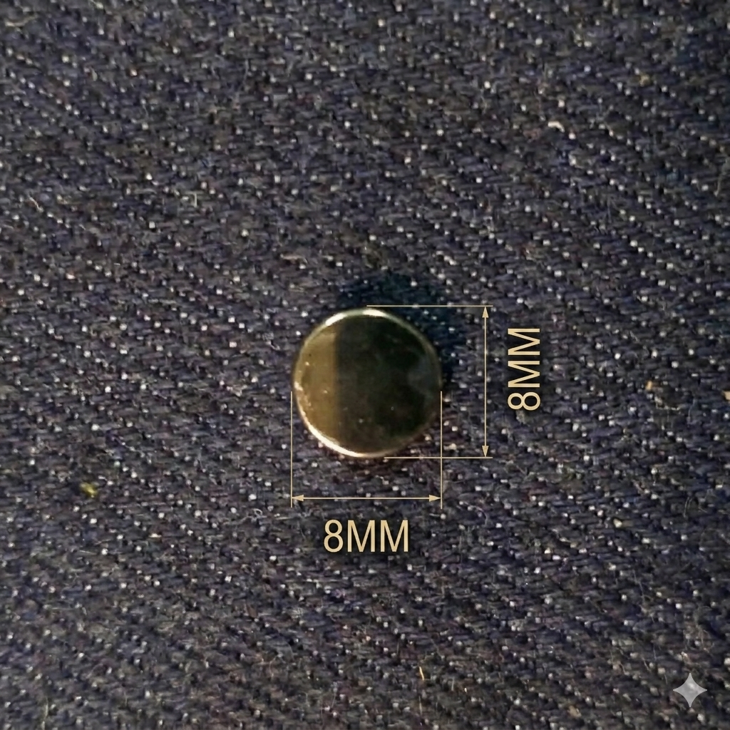 DAG2-45-8MM TACHE INOXIDABLE