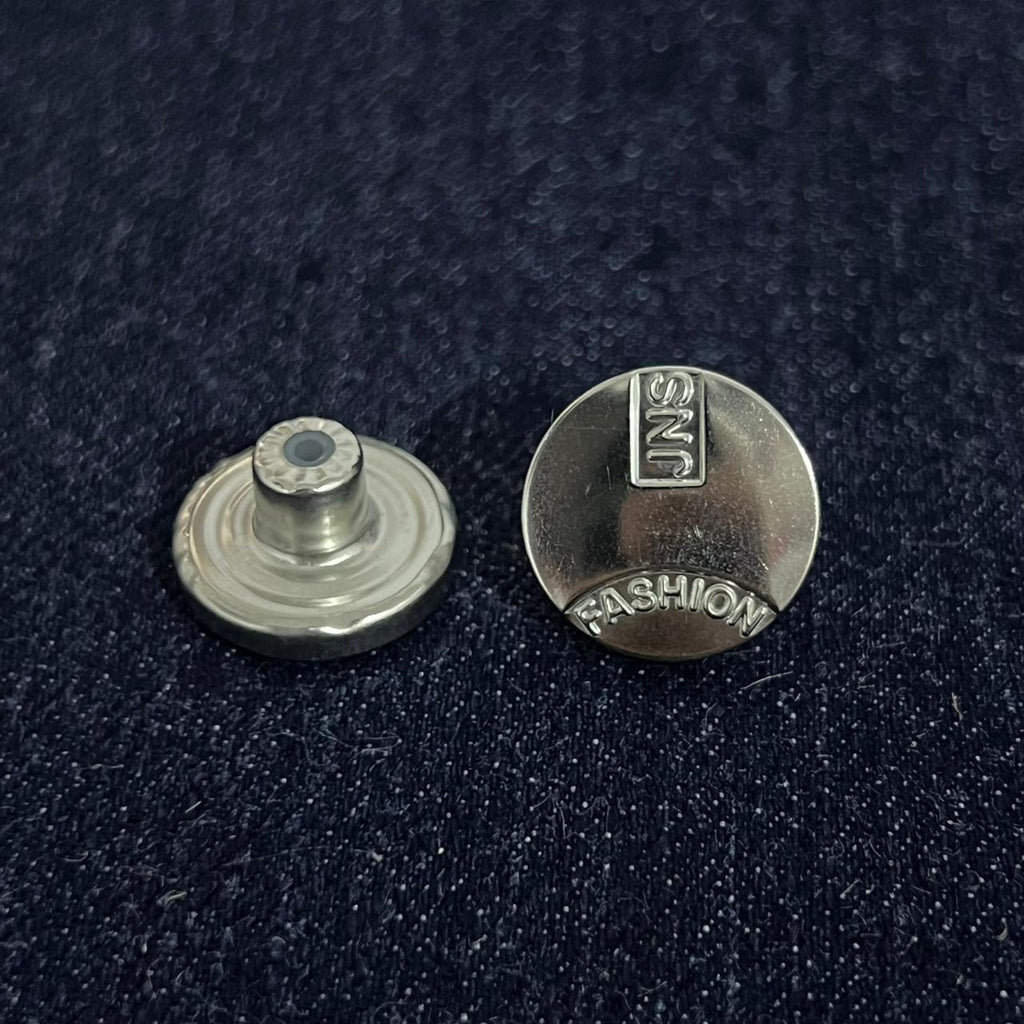 ITEX6-485-17MM BOTON INOXIDABLE REFORZADO