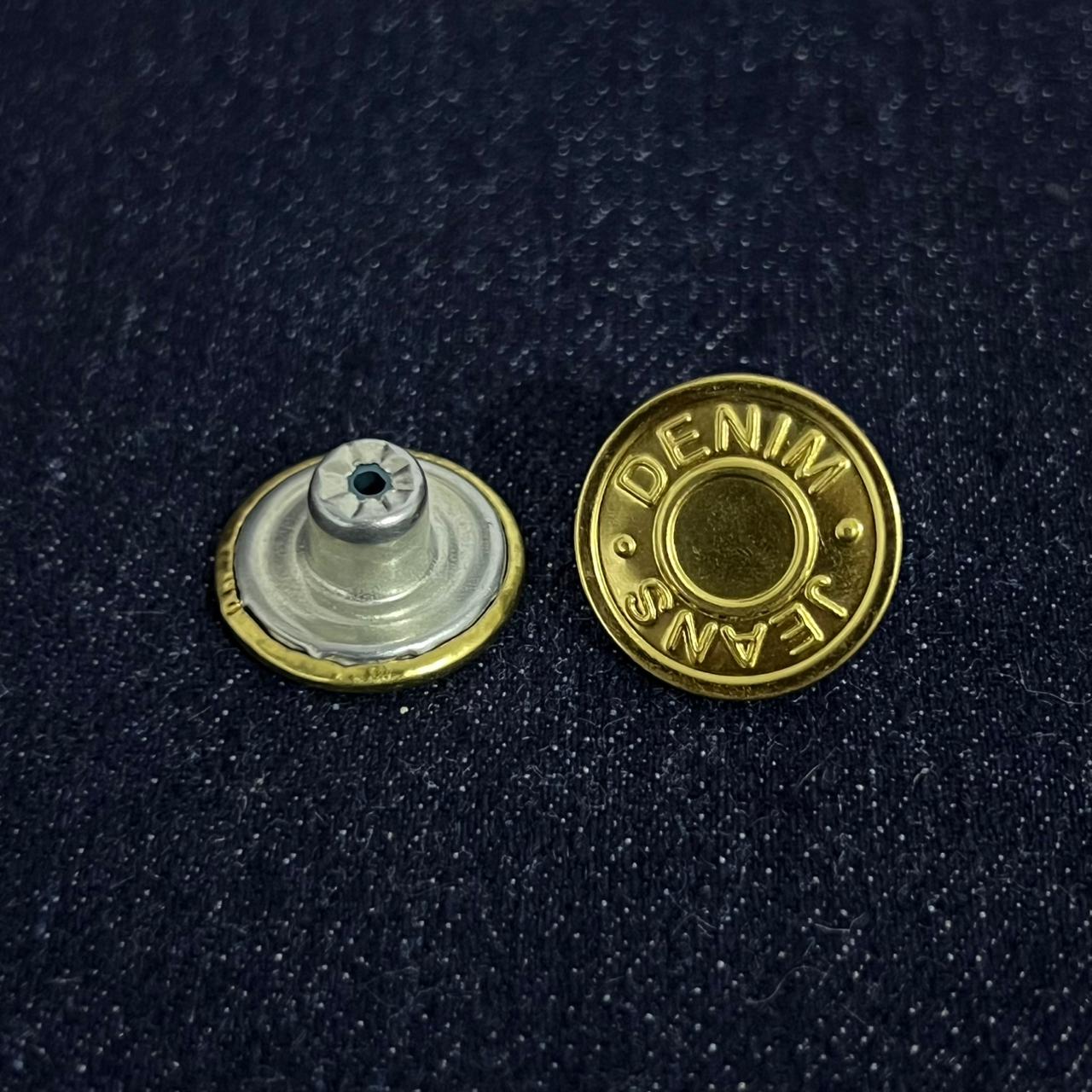 W-3-17MM BOTON DORADO