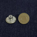 BOTON HIERRO 17MM-MARRON
