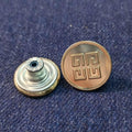 DAG6-99-17MM BOTON HIERRO