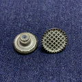 DAG2-255-17MM BOTON INOXIDABLE